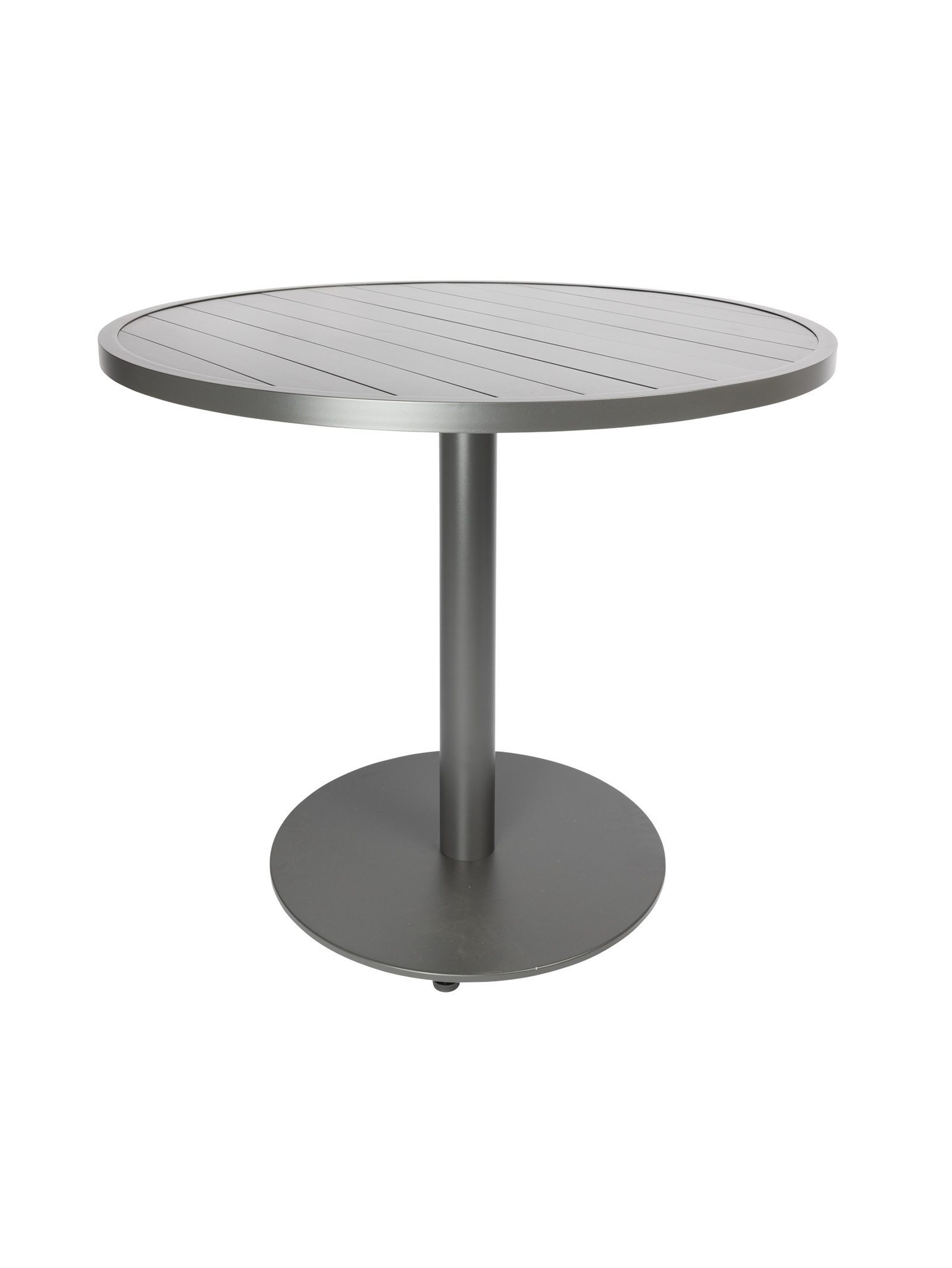 Kruger Outdoor 4-Seater Round Dining Table in Midnight
