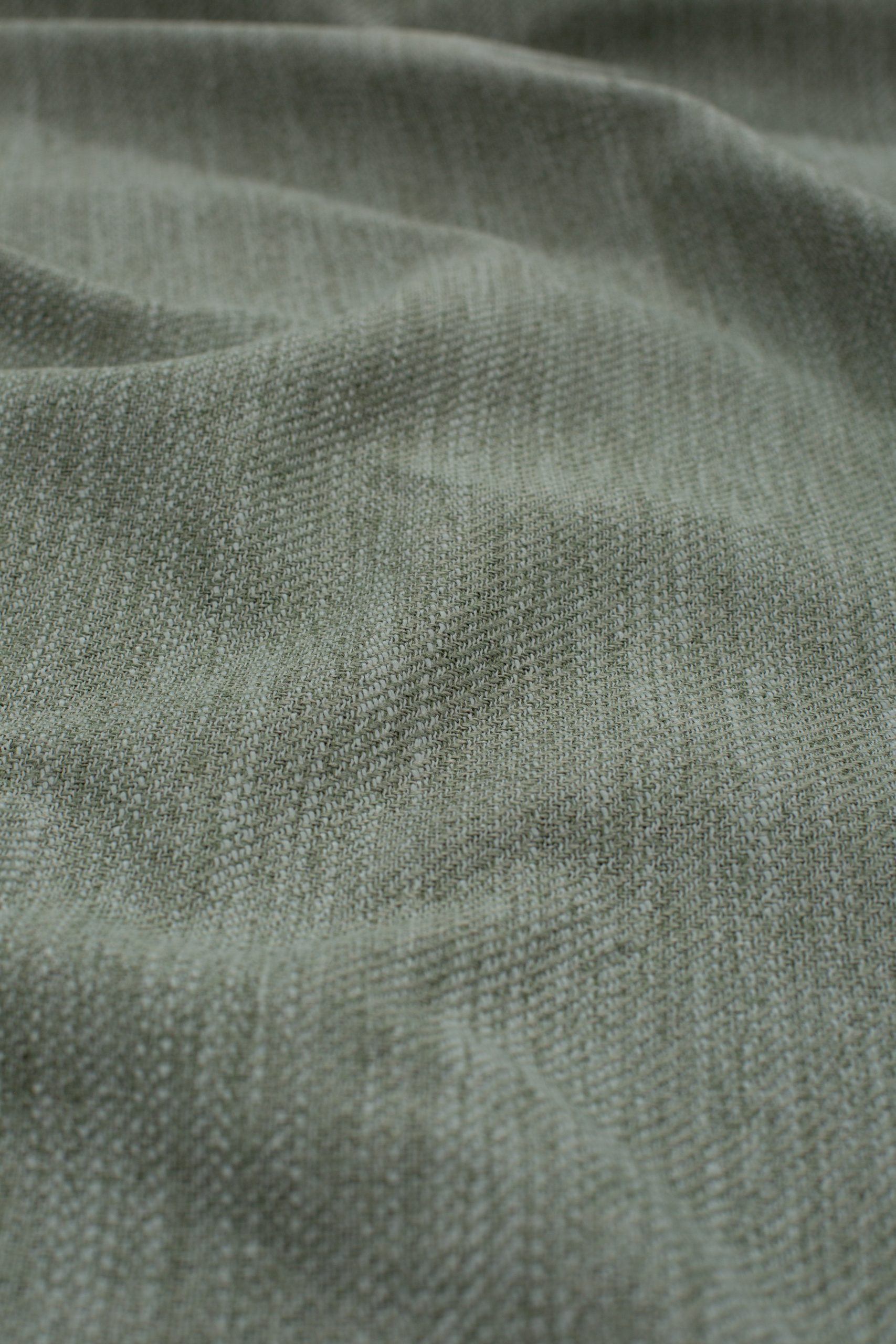 Relaxed Plains Weekend Green Ash Fabric