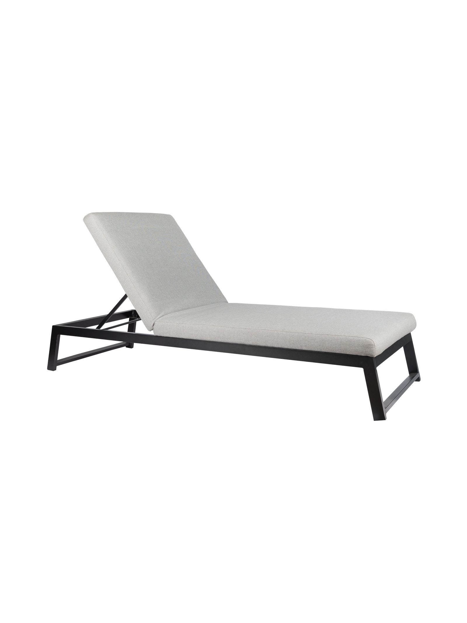 Tangier Outdoor Lounger in Gravel Road