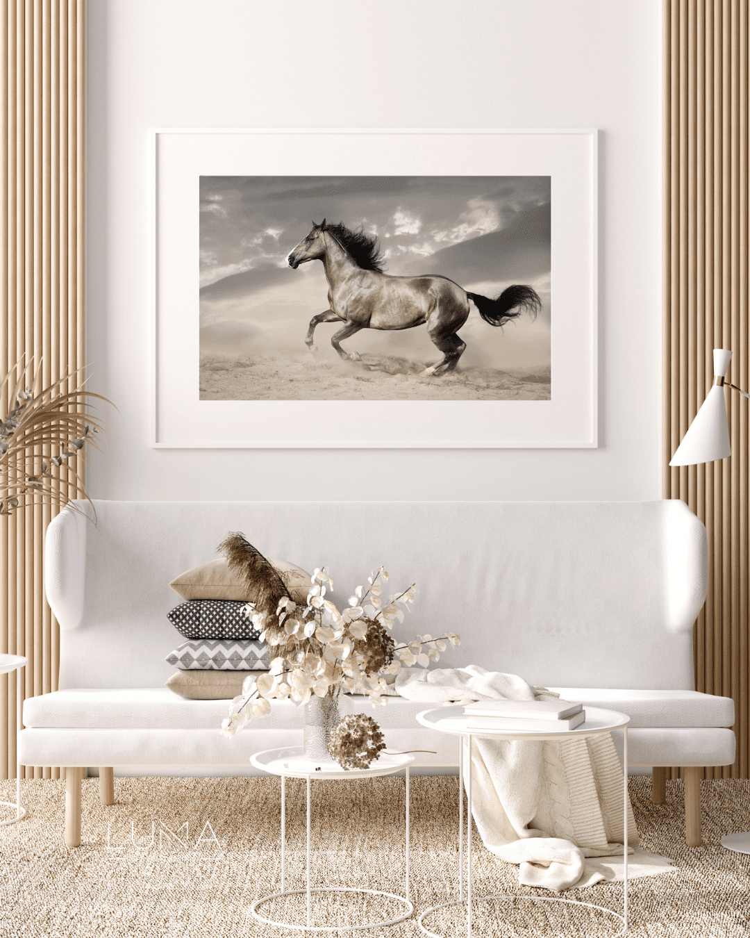 The Desert Stallion Animal Artwork