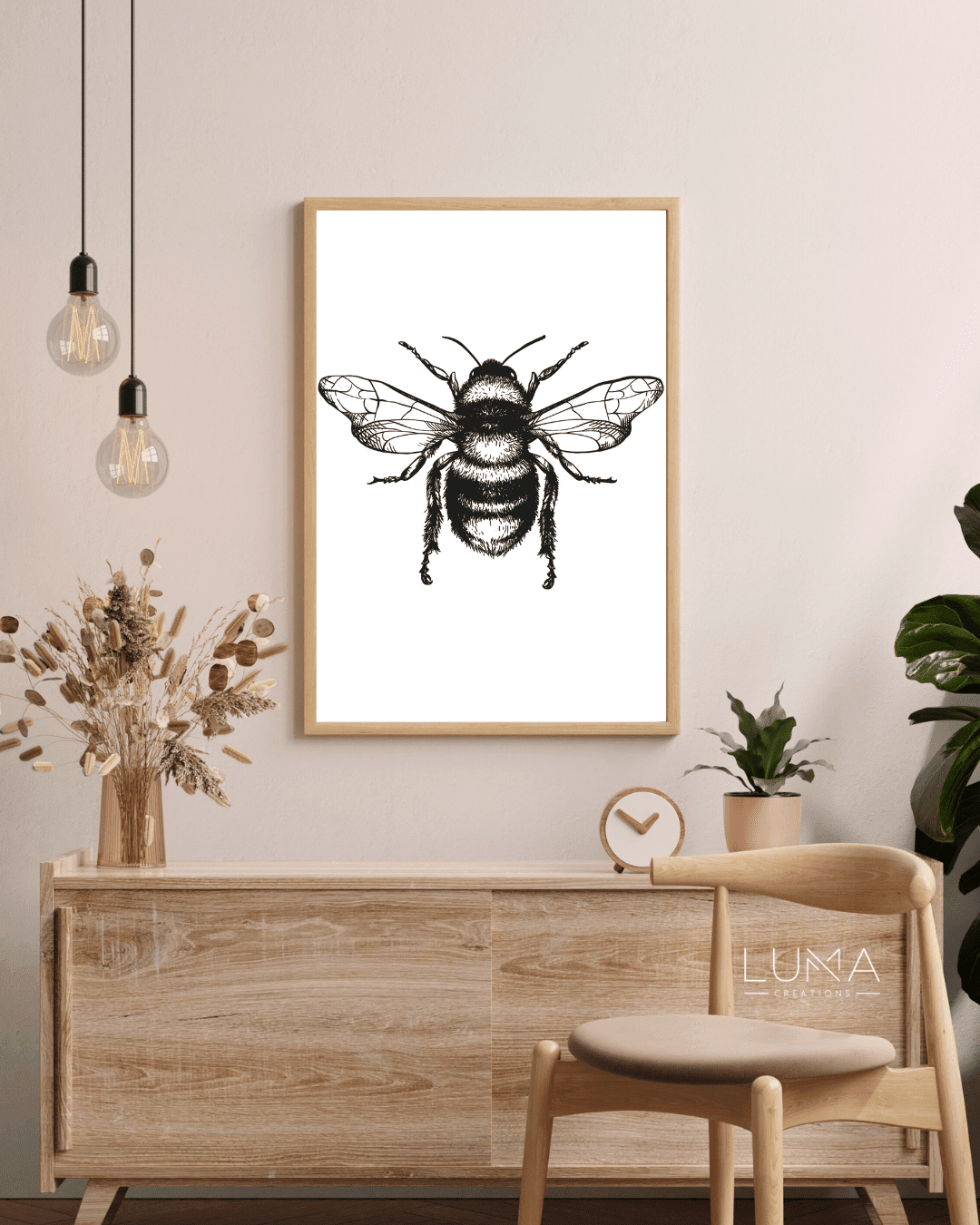 Bumble Bee Animal Artwork